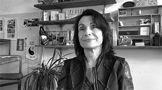 Screencap of interview with Leni Schwendinger